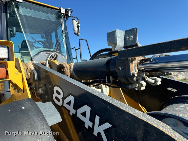 image for item DL4474 2017 John Deere 844K-III wheel loader