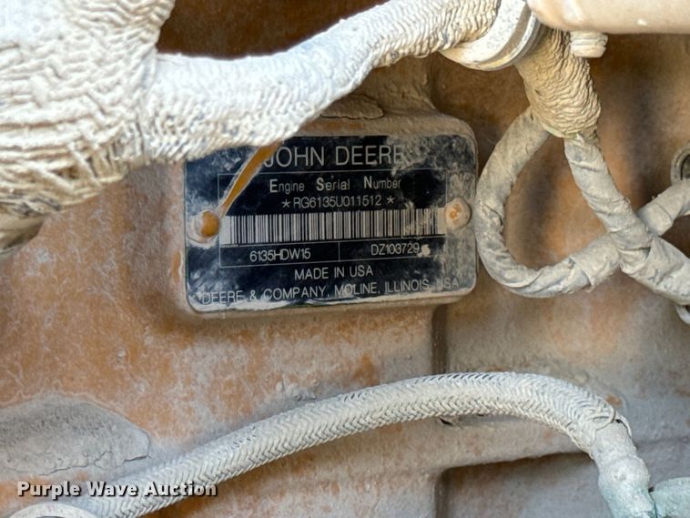 image for item DL4474 2017 John Deere 844K-III wheel loader