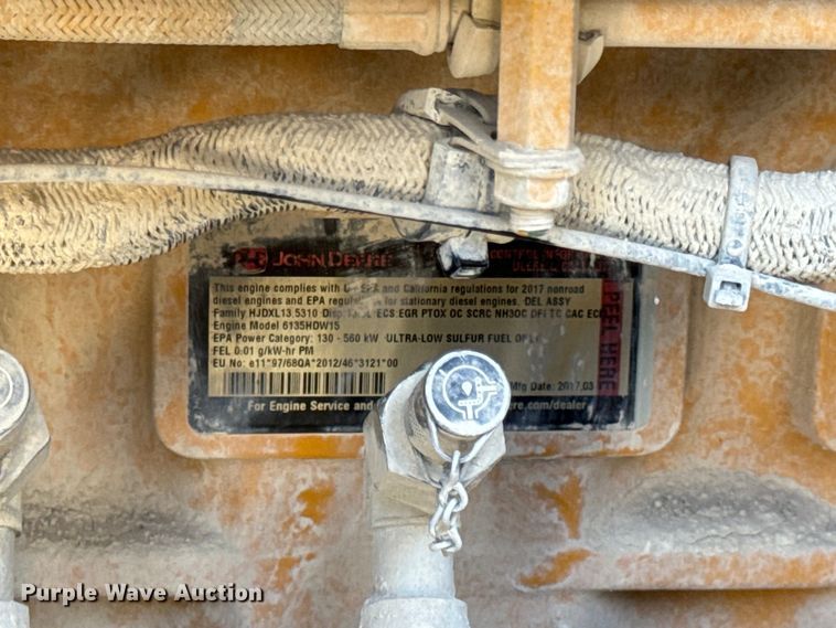 image for item DL4474 2017 John Deere 844K-III wheel loader