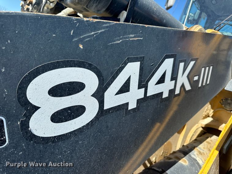 image for item DL4474 2017 John Deere 844K-III wheel loader