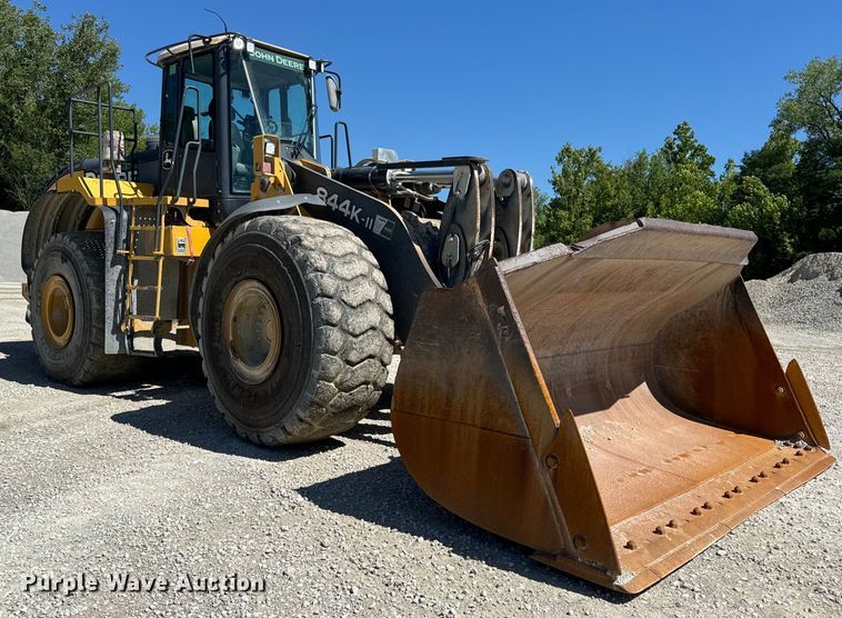 image for item DL4475 2013 John Deere 844K-II wheel loader