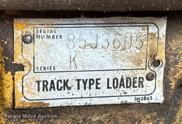 image for item DL4477 1971 Caterpillar  955K track loader