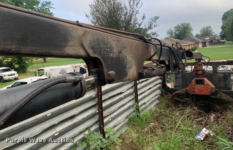 image for item DM7919 1991 Western Star 4900 grapple crane truck