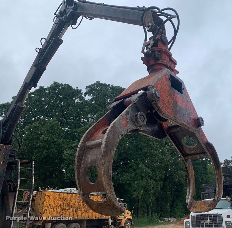 image for item DM7919 1991 Western Star 4900 grapple crane truck