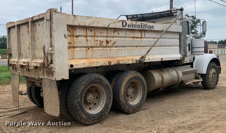 image for item DM7921 1985 Kenworth W900 dump truck