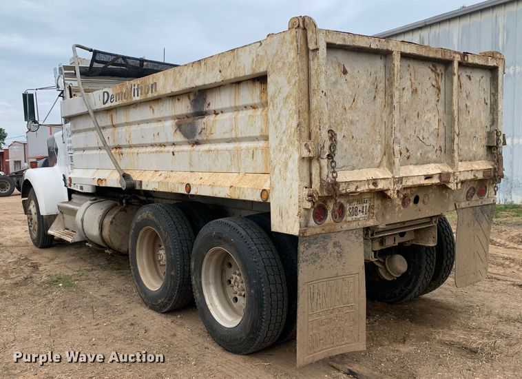 image for item DM7921 1985 Kenworth W900 dump truck