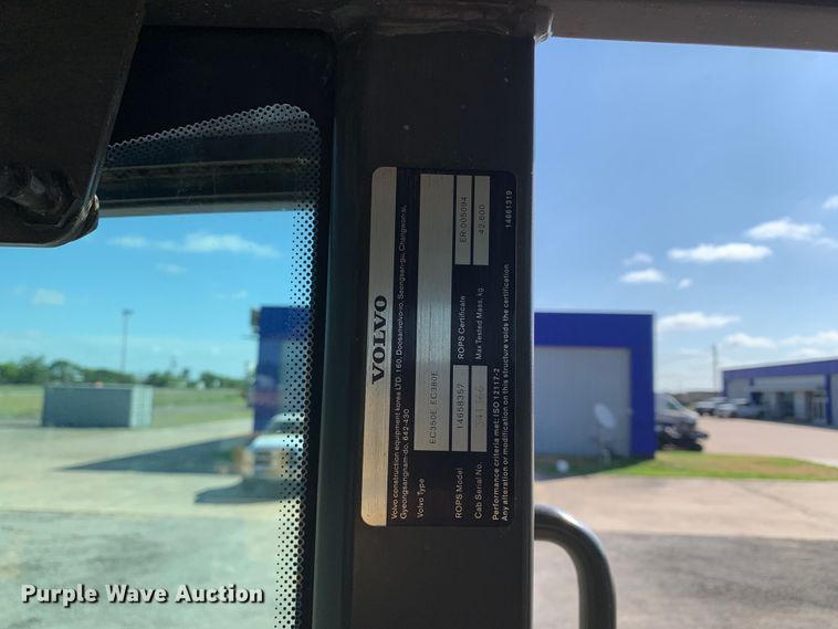 image for item DM7927 2015 Volvo EC380EL excavator