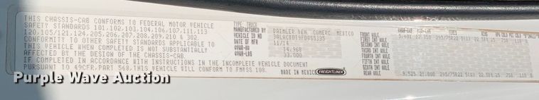 image for item DM7929 2015 Freightliner Business Class M2 bucket truck