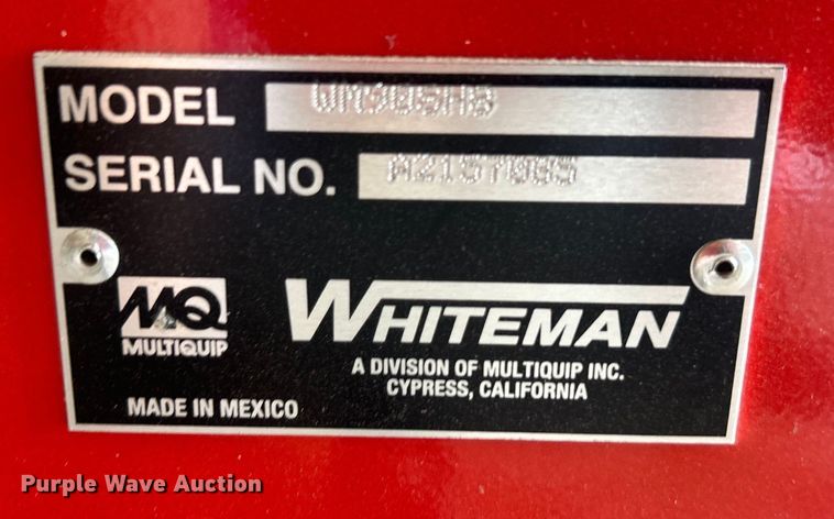 image for item DO6535 Whiteman WM-90S concrete mixer