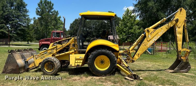 image for item DO6554 2001 New Holland LB75.B backhoe