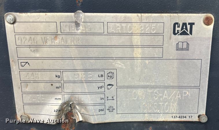 image for item DO6565 2014 SDLG LG938L wheel loader