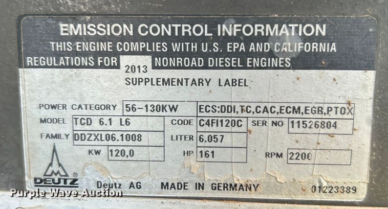 image for item DO6565 2014 SDLG LG938L wheel loader