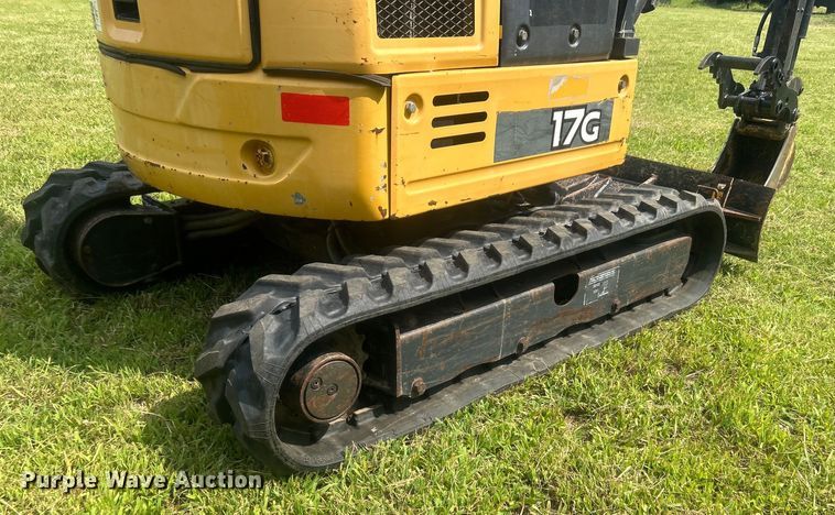 image for item DO6568 2016 John Deere 17G mini excavator
