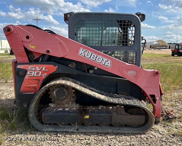 image for item DO6963 2014 Kubota  SVL90-2 tracked skid steer loader