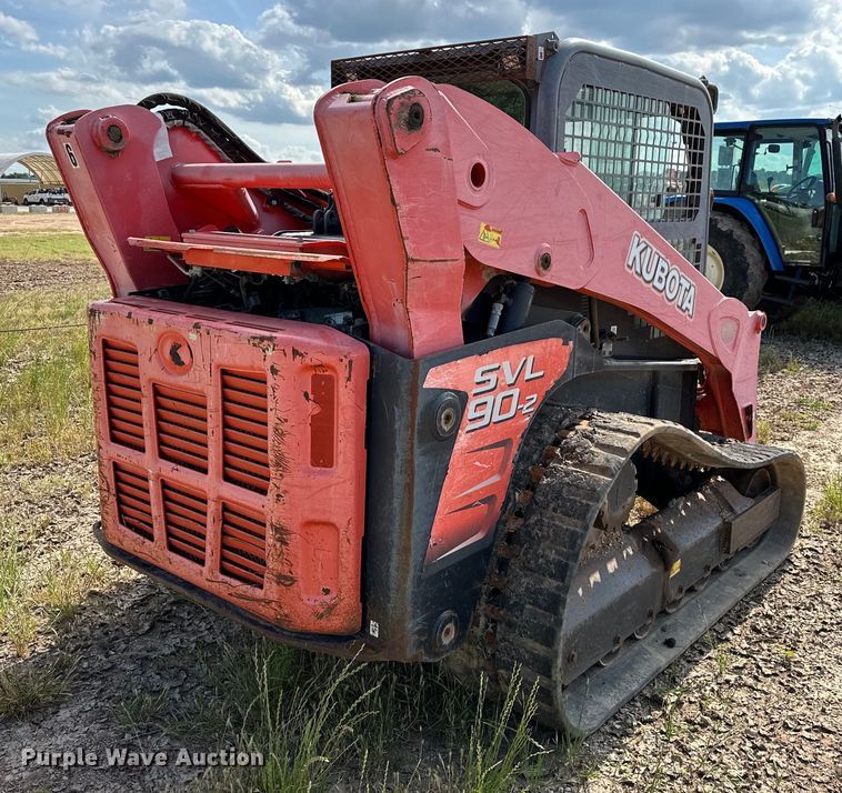 image for item DO6963 2014 Kubota  SVL90-2 tracked skid steer loader