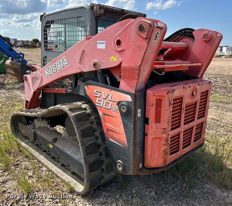 image for item DO6963 2014 Kubota  SVL90-2 tracked skid steer loader