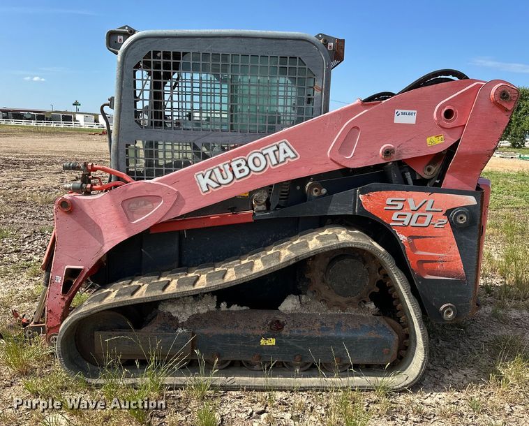 image for item DO6963 2014 Kubota  SVL90-2 tracked skid steer loader