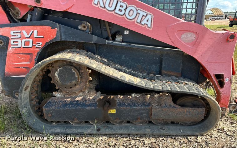 image for item DO6963 2014 Kubota  SVL90-2 tracked skid steer loader