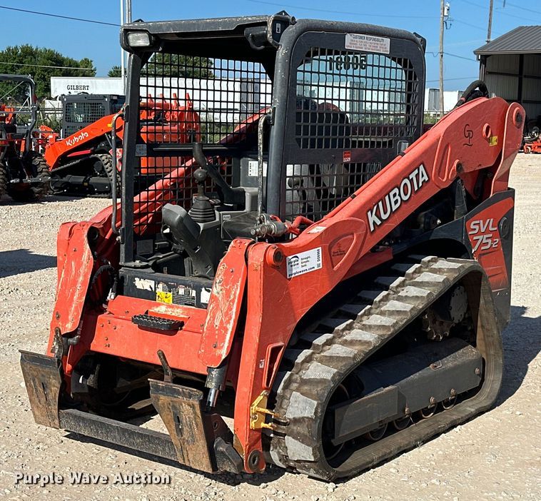 image for item DO6968 2020 Kubota SVL75-2 tracked skid steer loader