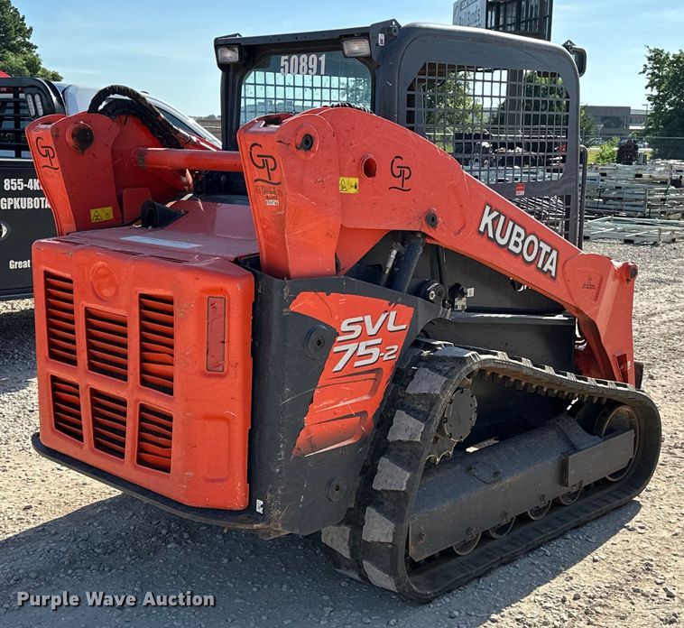 image for item DO6968 2020 Kubota SVL75-2 tracked skid steer loader