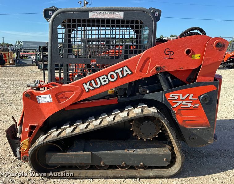 image for item DO6968 2020 Kubota SVL75-2 tracked skid steer loader