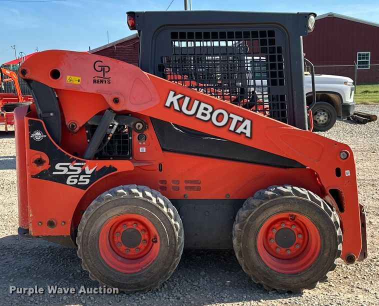 image for item DO6969 2017 Kubota  SSV65 skid steer loader