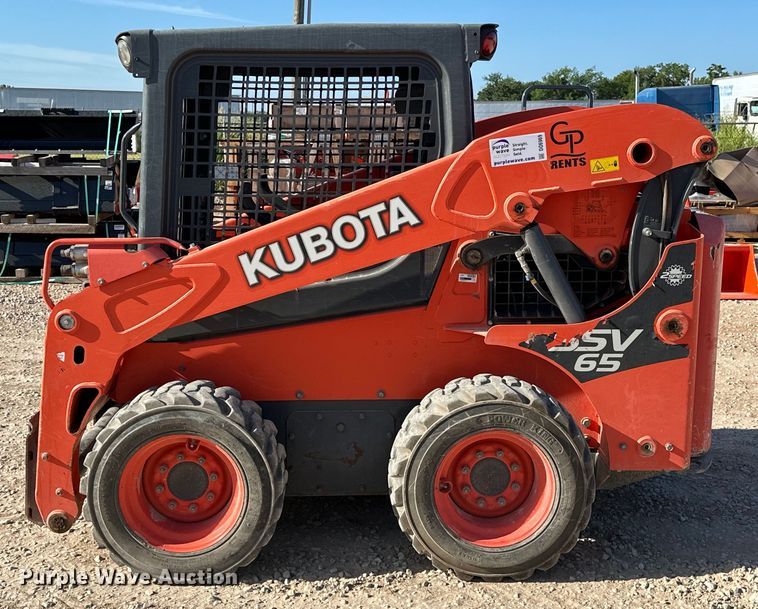 image for item DO6969 2017 Kubota  SSV65 skid steer loader