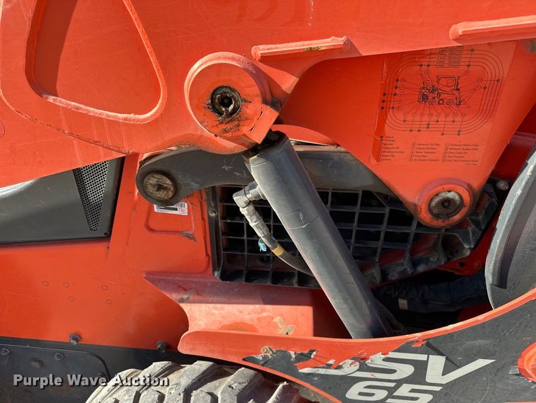 image for item DO6969 2017 Kubota  SSV65 skid steer loader