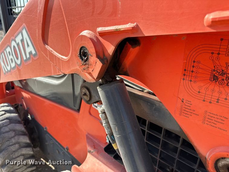 image for item DO6969 2017 Kubota  SSV65 skid steer loader