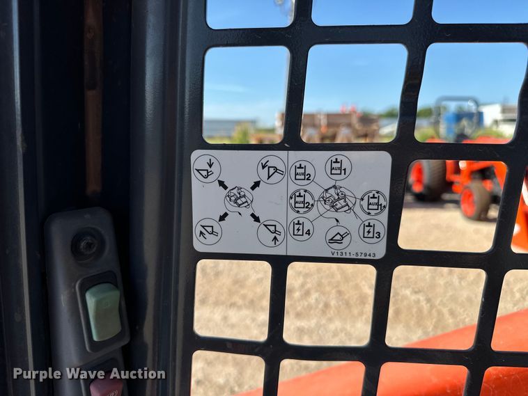 image for item DO6969 2017 Kubota  SSV65 skid steer loader