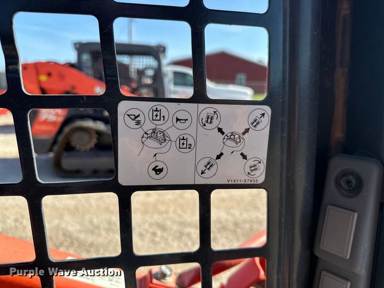 image for item DO6969 2017 Kubota  SSV65 skid steer loader
