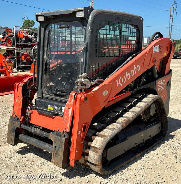 image for item DO6970 2021 Kubota  SVL65-2 tracked skid steer loader