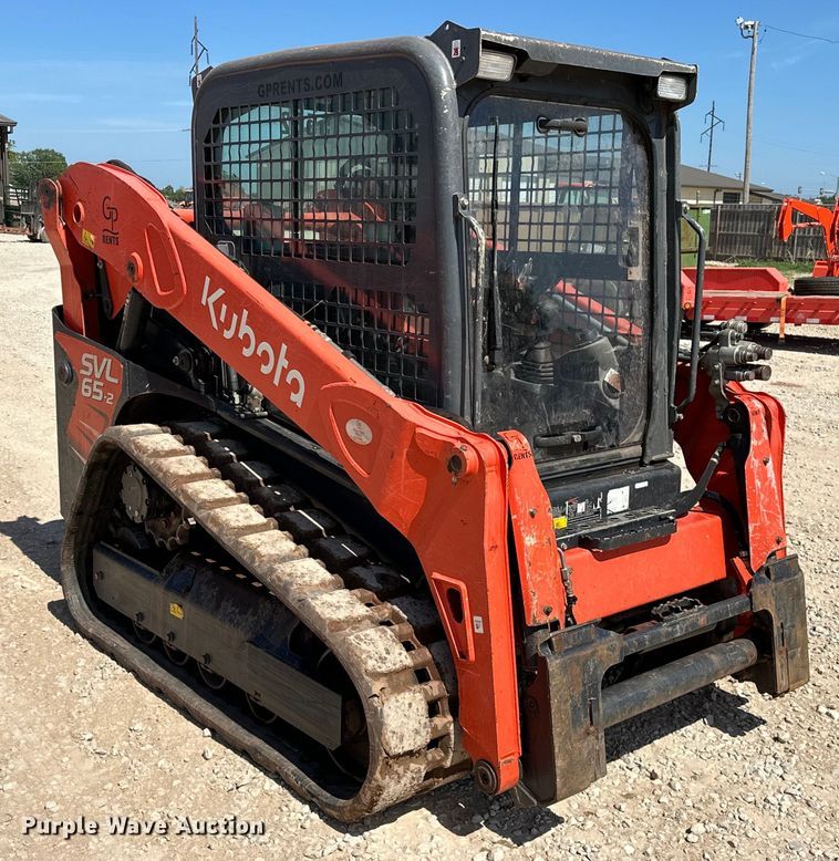 image for item DO6970 2021 Kubota  SVL65-2 tracked skid steer loader