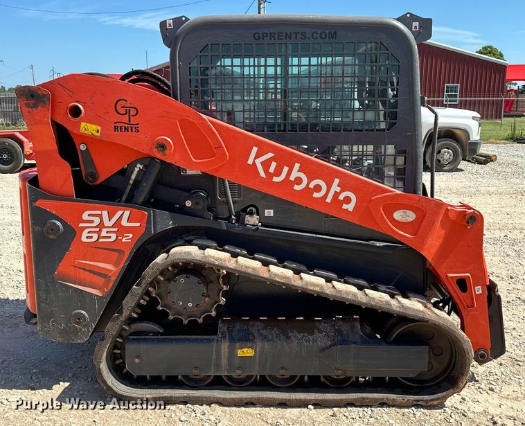 image for item DO6970 2021 Kubota  SVL65-2 tracked skid steer loader