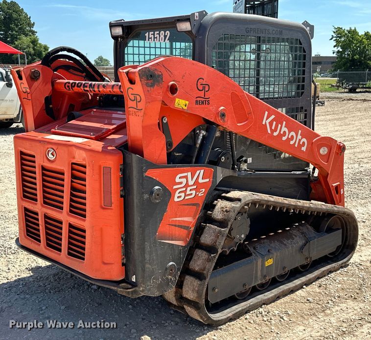 image for item DO6970 2021 Kubota  SVL65-2 tracked skid steer loader
