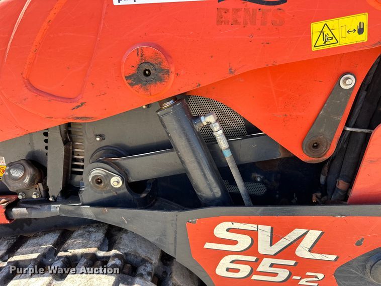 image for item DO6970 2021 Kubota  SVL65-2 tracked skid steer loader