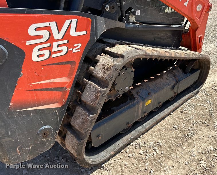 image for item DO6970 2021 Kubota  SVL65-2 tracked skid steer loader