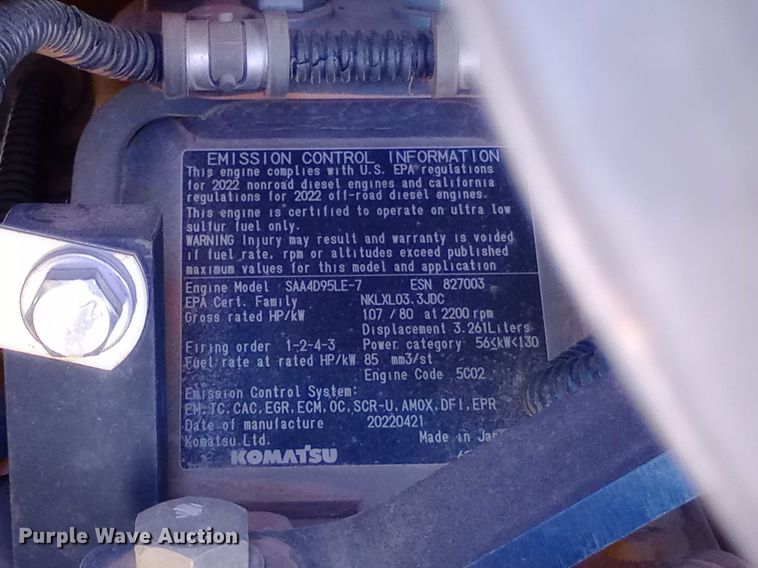 image for item DO6974 2023 Komatsu D39EX-24 dozer