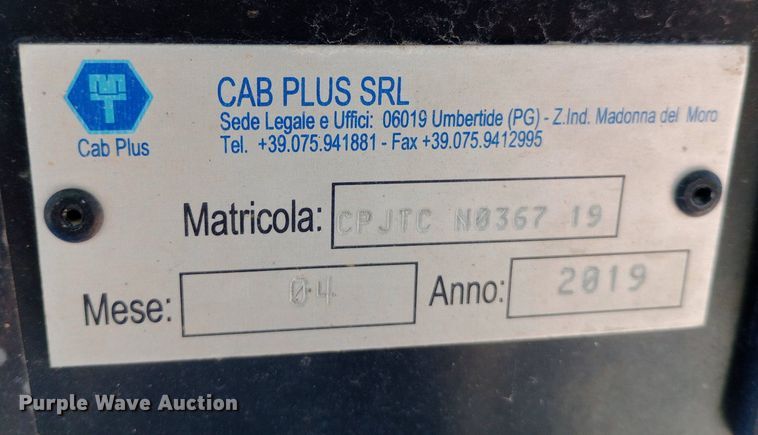 image for item DO6977 2019 Genie GTH-1256 telehandler