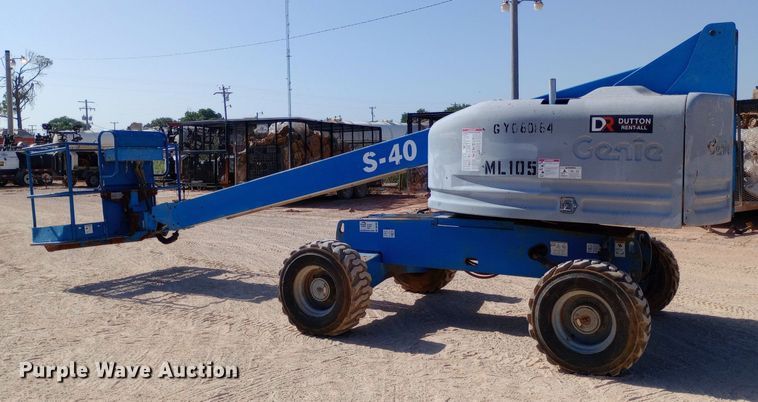 image for item DO6980 2008 Genie  S-40 boom lift