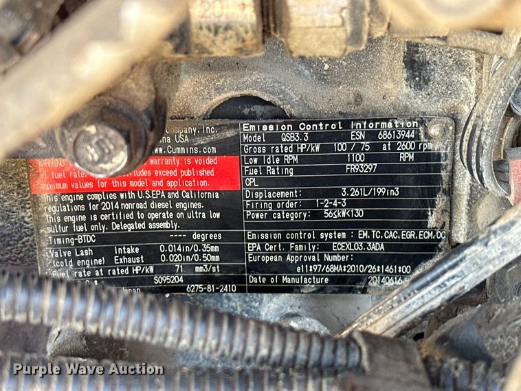 image for item DO6986 2014 JLG 10042 telehandler