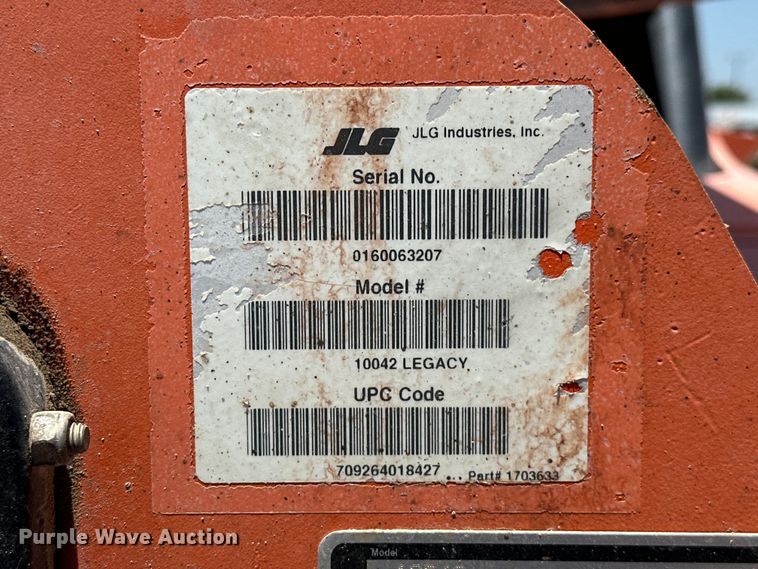 image for item DO6986 2014 JLG 10042 telehandler