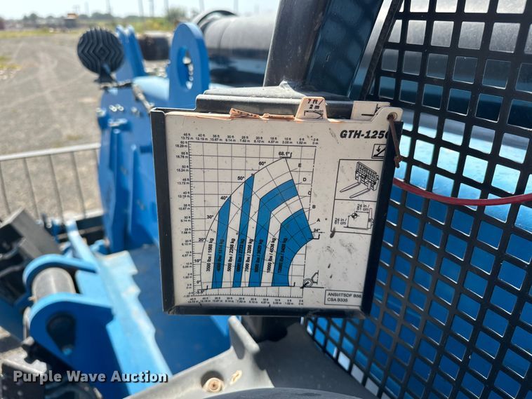 image for item DO6987 2019 Genie  GTH-1256 telehandler