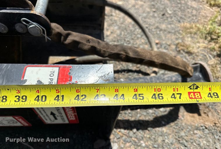 image for item DO6993 Danuser  SM40 skid steer post driver 