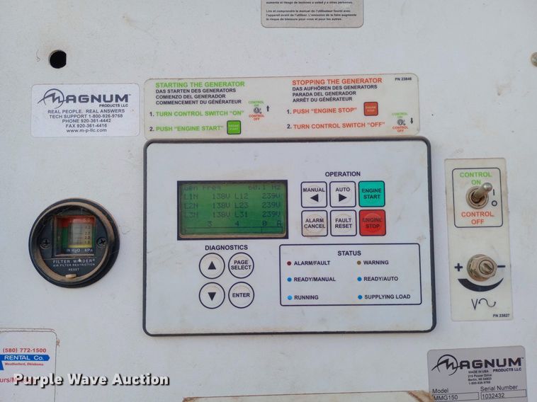 image for item DO7032 Magnum  Magna Plus 150 generator