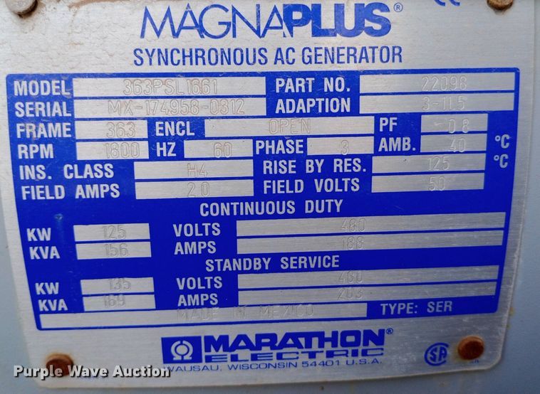image for item DO7032 Magnum  Magna Plus 150 generator