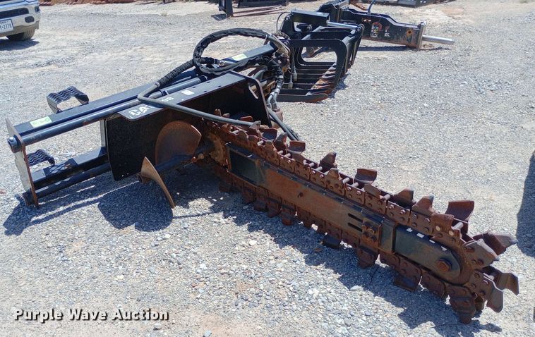 image for item DO7033 Caterpillar  T9B skid steer trencher