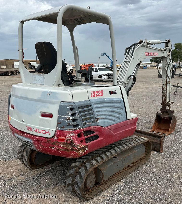 image for item DO7047 2012 Takeuchi  TB228 mini excavator