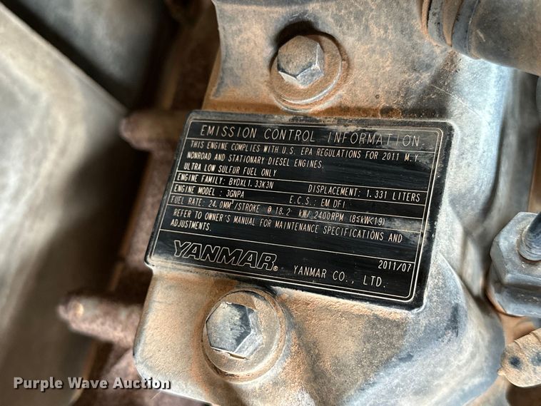 image for item DO7047 2012 Takeuchi  TB228 mini excavator