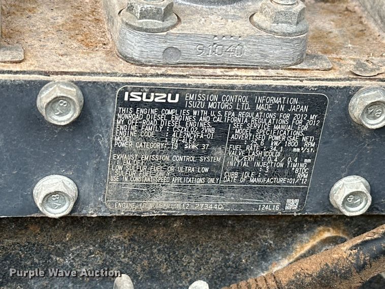 image for item DO7048 2014 Terex AL5 light plant